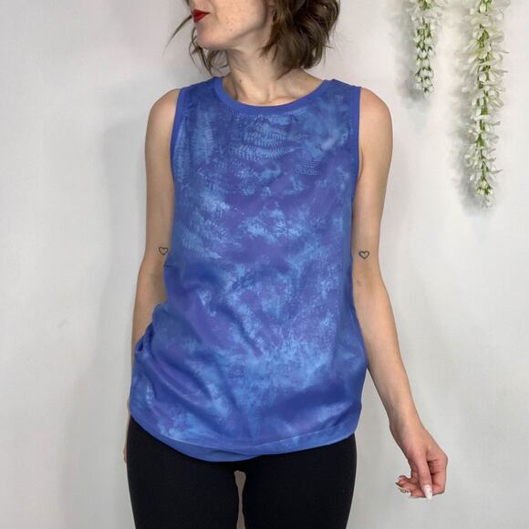 adidas Tops - NWT ADIDAS OE Ocean Elements tank top activewear athleisure blue 2775